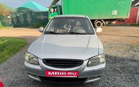 Hyundai Accent II, 2004 год, 410 000 рублей, 3 фотография
