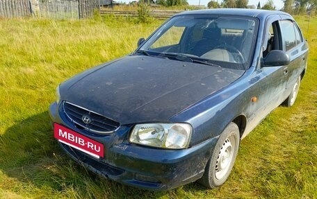 Hyundai Accent II, 2010 год, 100 000 рублей, 2 фотография