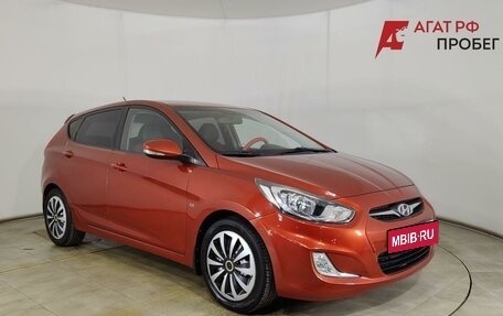 Hyundai Solaris II рестайлинг, 2011 год, 1 100 000 рублей, 3 фотография