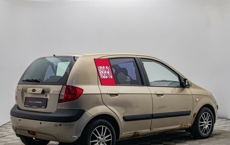 Hyundai Getz I рестайлинг, 2007 год, 370 000 рублей, 5 фотография