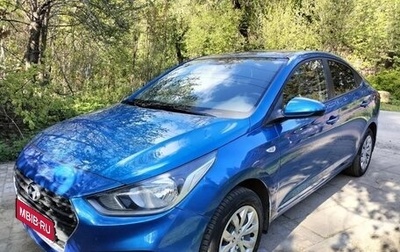 Hyundai Solaris II рестайлинг, 2018 год, 1 000 000 рублей, 1 фотография