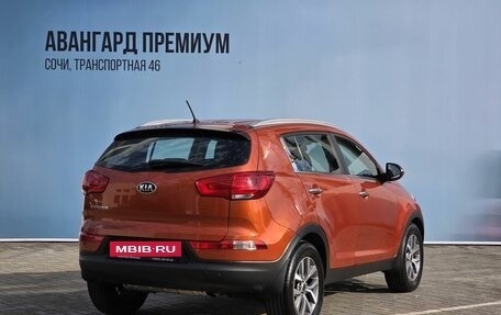 KIA Sportage III, 2014 год, 1 290 000 рублей, 2 фотография