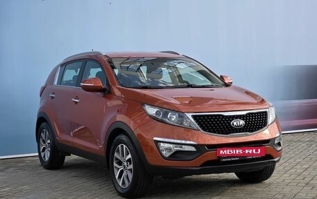 KIA Sportage III, 2014 год, 1 290 000 рублей, 3 фотография