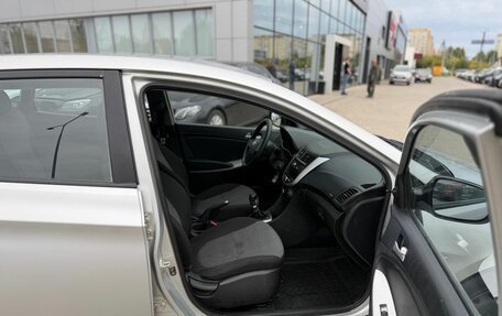 Hyundai Solaris II рестайлинг, 2011 год, 720 000 рублей, 9 фотография