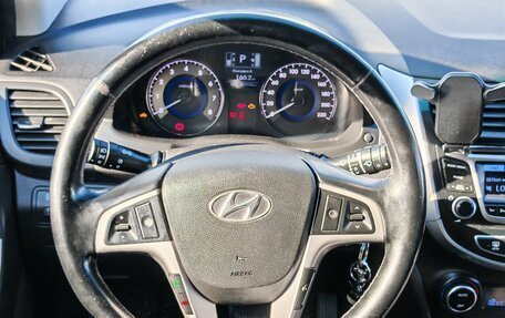 Hyundai Solaris II рестайлинг, 2015 год, 990 000 рублей, 20 фотография