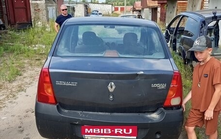 Renault Logan I, 2008 год, 110 000 рублей, 3 фотография