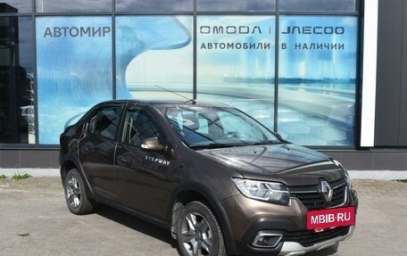 Renault Logan II, 2019 год, 1 327 000 рублей, 3 фотография
