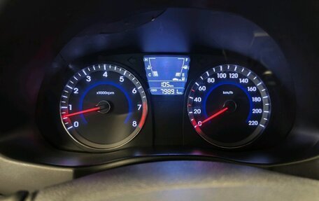 Hyundai Solaris II рестайлинг, 2011 год, 774 000 рублей, 13 фотография