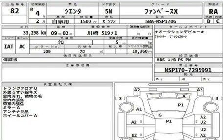 Toyota Sienta II, 2021 год, 1 375 000 рублей, 15 фотография