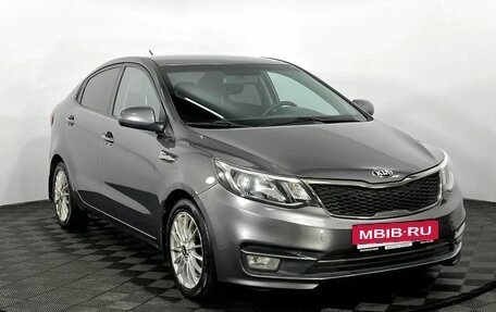 KIA Rio III рестайлинг, 2015 год, 1 100 000 рублей, 4 фотография