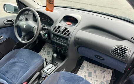 Peugeot 206, 2002 год, 349 000 рублей, 13 фотография