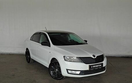 Skoda Rapid I, 2016 год, 920 000 рублей, 3 фотография