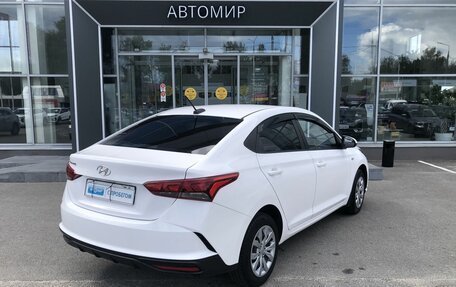Hyundai Solaris II рестайлинг, 2021 год, 1 695 000 рублей, 5 фотография
