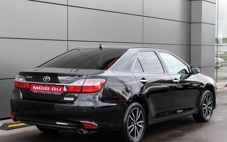 Toyota Camry, 2017 год, 2 498 000 рублей, 5 фотография