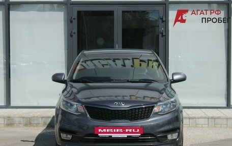 KIA Rio III рестайлинг, 2015 год, 989 000 рублей, 2 фотография