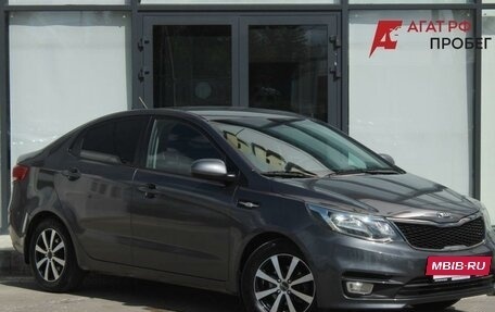 KIA Rio III рестайлинг, 2015 год, 989 000 рублей, 3 фотография