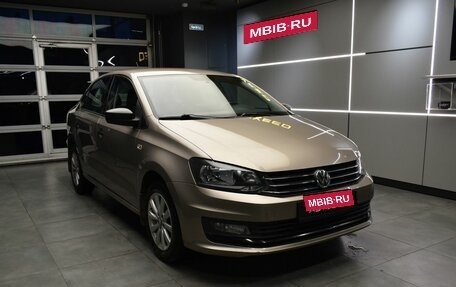 Volkswagen Polo VI (EU Market), 2016 год, 1 090 000 рублей, 3 фотография