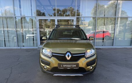 Renault Sandero II рестайлинг, 2016 год, 829 000 рублей, 2 фотография