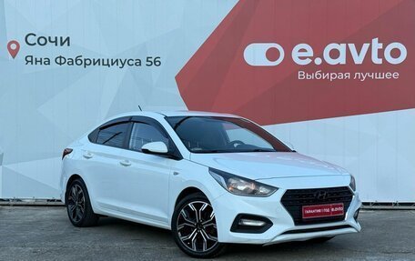 Hyundai Solaris II рестайлинг, 2017 год, 1 130 000 рублей, 3 фотография