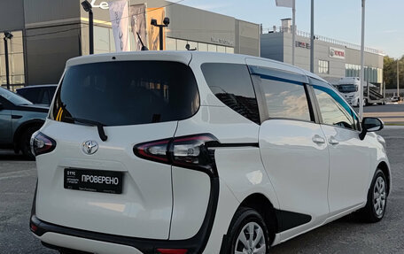 Toyota Sienta II, 2018 год, 1 200 000 рублей, 9 фотография
