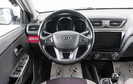KIA Rio III рестайлинг, 2012 год, 849 000 рублей, 15 фотография