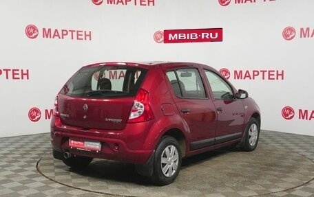 Renault Sandero I, 2013 год, 656 000 рублей, 5 фотография