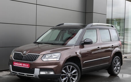 Skoda Yeti I рестайлинг, 2016 год, 1 398 000 рублей, 1 фотография