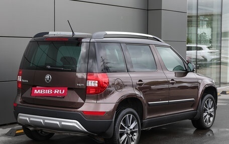 Skoda Yeti I рестайлинг, 2016 год, 1 398 000 рублей, 5 фотография