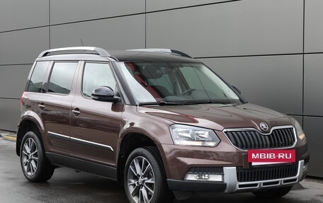 Skoda Yeti I рестайлинг, 2016 год, 1 398 000 рублей, 3 фотография