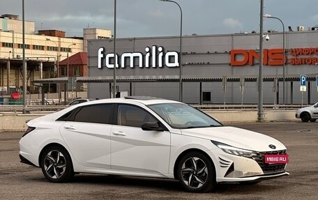 Hyundai Elantra, 2022 год, 1 750 000 рублей, 4 фотография