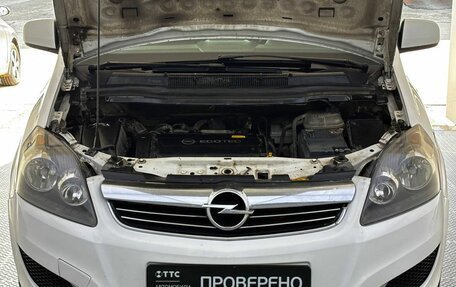 Opel Zafira B, 2011 год, 550 000 рублей, 11 фотография