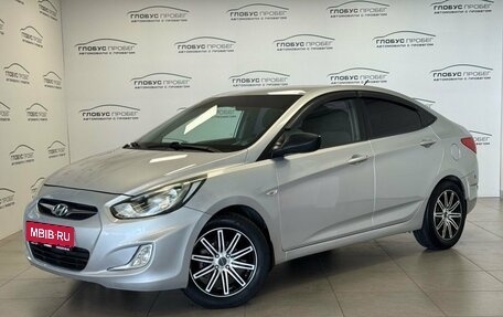 Hyundai Solaris II рестайлинг, 2011 год, 520 000 рублей, 1 фотография