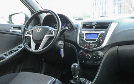 Hyundai Solaris II рестайлинг, 2011 год, 819 000 рублей, 10 фотография