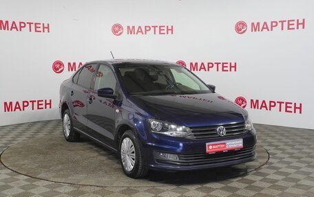Volkswagen Polo VI (EU Market), 2016 год, 849 000 рублей, 3 фотография