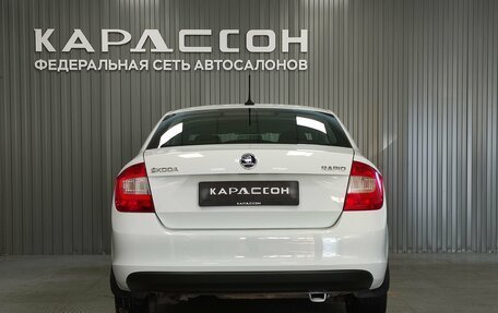 Skoda Rapid I, 2017 год, 830 000 рублей, 4 фотография