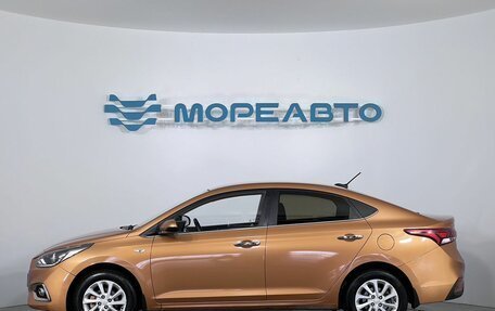 Hyundai Solaris II рестайлинг, 2017 год, 1 200 000 рублей, 8 фотография