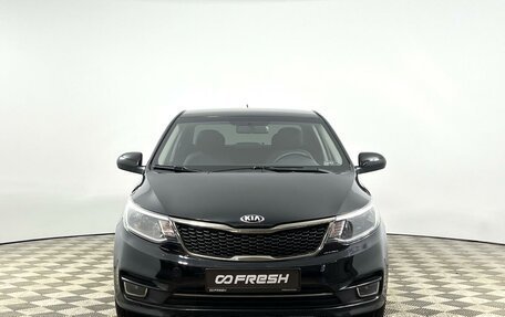 KIA Rio III рестайлинг, 2017 год, 875 200 рублей, 3 фотография