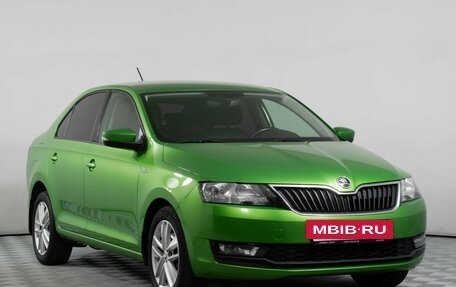 Skoda Rapid I, 2018 год, 1 365 000 рублей, 3 фотография