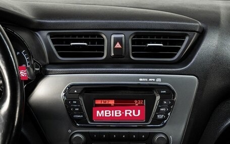 KIA Rio III рестайлинг, 2015 год, 869 000 рублей, 20 фотография