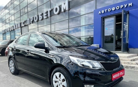 KIA Rio III рестайлинг, 2017 год, 1 100 000 рублей, 1 фотография