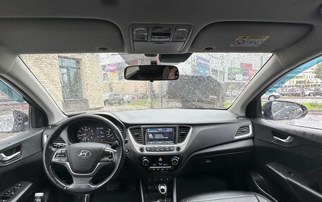 Hyundai Solaris II рестайлинг, 2017 год, 1 150 000 рублей, 19 фотография