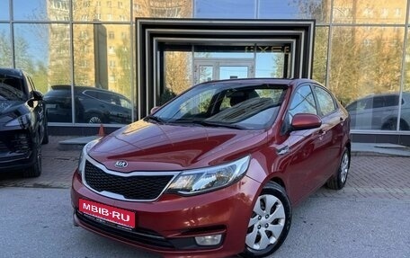 KIA Rio III рестайлинг, 2015 год, 929 000 рублей, 1 фотография