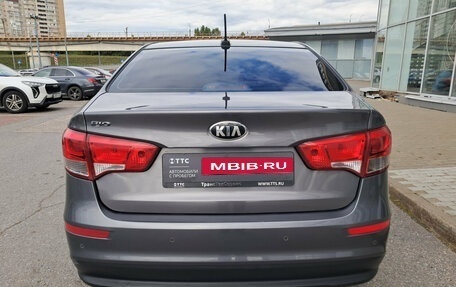 KIA Rio III рестайлинг, 2017 год, 1 206 000 рублей, 10 фотография