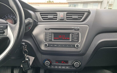 KIA Rio III рестайлинг, 2017 год, 1 206 000 рублей, 19 фотография