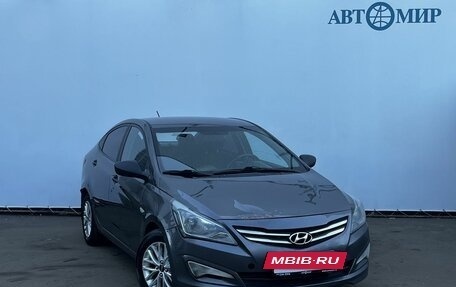Hyundai Solaris II рестайлинг, 2014 год, 760 000 рублей, 3 фотография