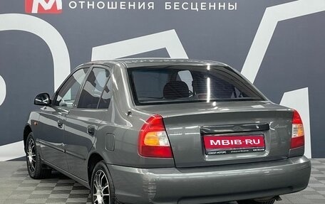 Hyundai Accent II, 2007 год, 579 900 рублей, 4 фотография