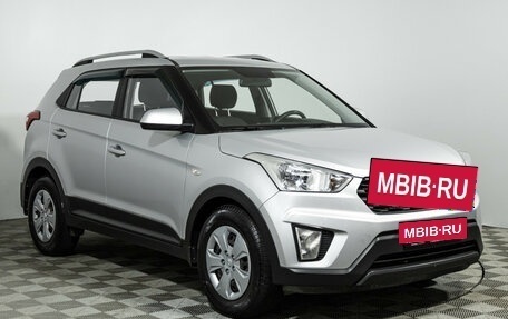 Hyundai Creta I рестайлинг, 2021 год, 1 599 777 рублей, 3 фотография