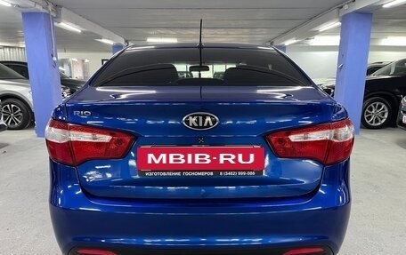 KIA Rio III рестайлинг, 2013 год, 825 000 рублей, 6 фотография