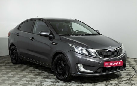 KIA Rio III рестайлинг, 2014 год, 799 585 рублей, 3 фотография