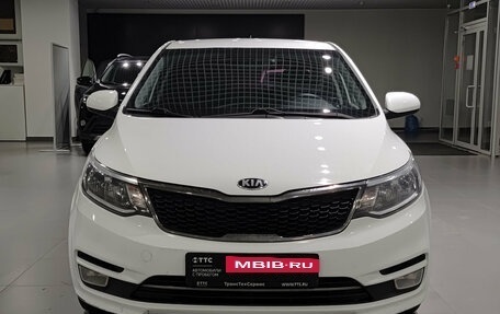 KIA Rio III рестайлинг, 2017 год, 1 035 000 рублей, 2 фотография